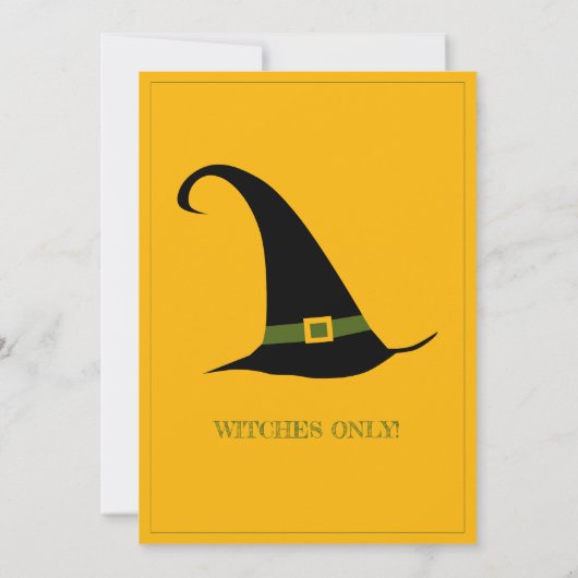 Halloween-Party Einladung (Rückseite)