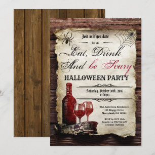 Halloween-Party Einladung