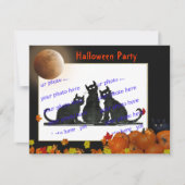 Halloween-Party Einladung (Vorderseite)