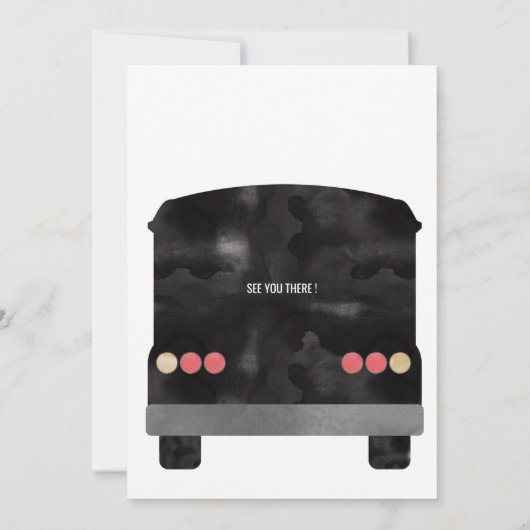 Halloween-Party Einladung (Rückseite)