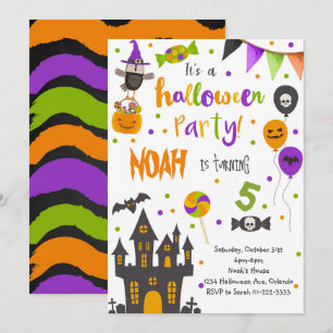 Halloween Party Einladung