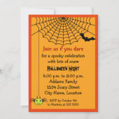 Halloween-Party Einladung (Vorderseite)