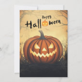 Halloween-Party Einladung (Rückseite)