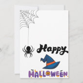 Halloween-Party Einladung (Rückseite)