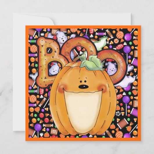 Halloween-Party Einladung (Vorderseite)