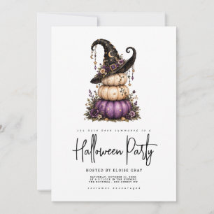 Halloween-Party-Einladung