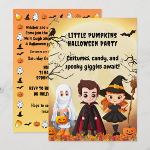 Halloween-Party Einladung
