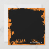 Halloween-Party Einladung (Rückseite)