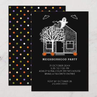 Halloween-Party Einladung