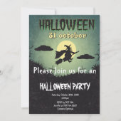 Halloween-Party Einladung (Vorderseite)