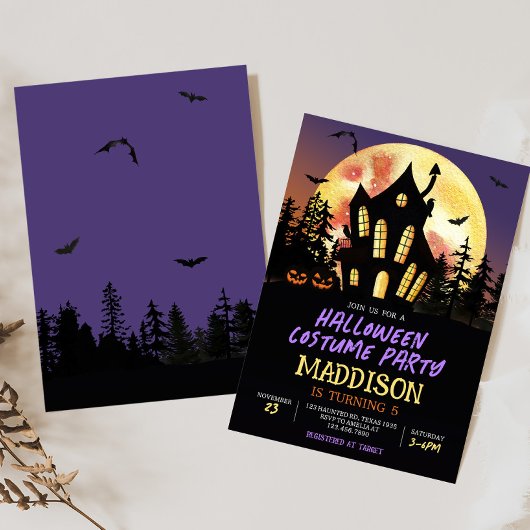 Halloween-Party Einladung