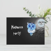 Halloween-Party Einladung (Stehend Vorderseite)