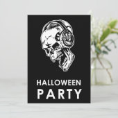 Halloween-Party Einladung (Stehend Vorderseite)