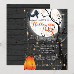 Halloween-Party Einladung