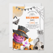 Halloween-Party Einladung (Vorderseite)