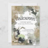 Halloween-Party Einladung (Vorderseite)