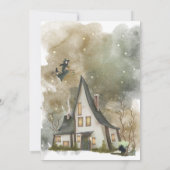 Halloween-Party Einladung (Rückseite)