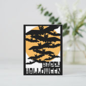 Halloween-Party Einladung (Stehend Vorderseite)