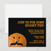 Halloween-Party Einladung (Vorne/Hinten)