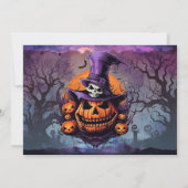 Halloween-Party Einladung (Rückseite)