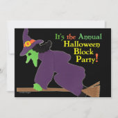 Halloween-Party Einladung (Vorderseite)