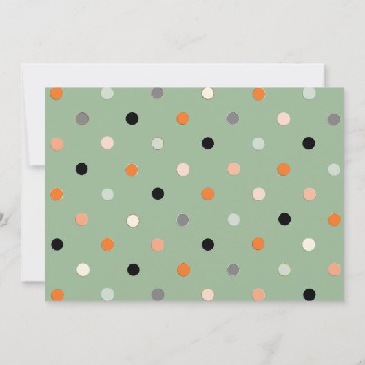 Halloween-Party Einladung (Rückseite)