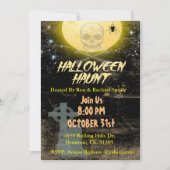 Halloween-Party Einladung (Vorderseite)