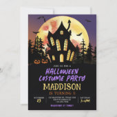 Halloween-Party Einladung (Vorderseite)