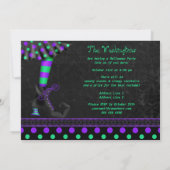 Halloween-Party Einladung (Rückseite)