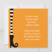 Halloween-Party Einladung (Vorderseite)