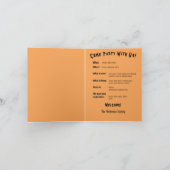 Halloween-Party Einladung (Innenseite)