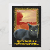 Halloween-Party... Einladung (Vorderseite)