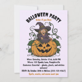 Halloween-Party Einladung