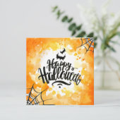 Halloween | Party Einladung (Stehend Vorderseite)