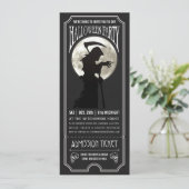 Halloween-Party Einladung (Stehend Vorderseite)