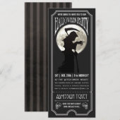 Halloween-Party Einladung (Vorne/Hinten)