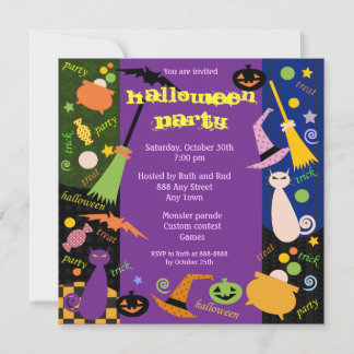 Halloween-Party Einladung 0001