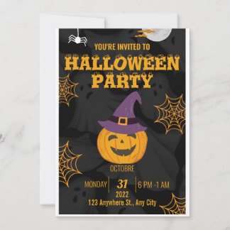 Halloween-Party Einladung 2024: Spooky Spaß!