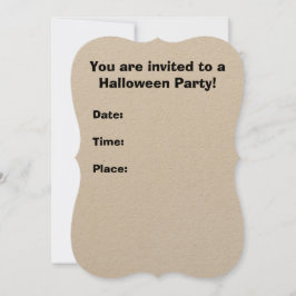 Halloween-Party Einladung Dinosaur Thema
