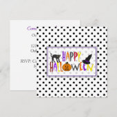 Halloween-Party-Einladung Einladung (Vorne/Hinten)