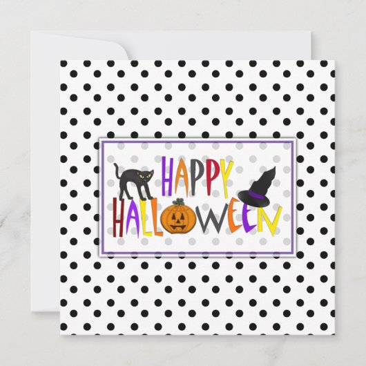 Halloween-Party-Einladung Einladung (Vorderseite)