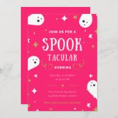 Halloween-Party-Einladung Einladung (Vorne/Hinten)