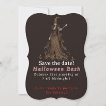 Halloween-Party-Einladung