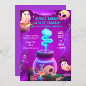 Halloween-Party-Einladung Einladung (Vorne/Hinten)