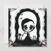 Halloween-Party-Einladung Einladung (Rückseite)