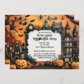 Halloween-Party-Einladung Einladung (Vorne/Hinten)