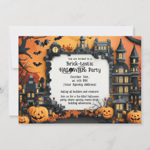 Halloween-Party-Einladung Einladung