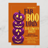 Halloween-Party-Einladung Einladung (Vorne/Hinten)