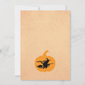 Halloween-Party-Einladung Einladung (Rückseite)