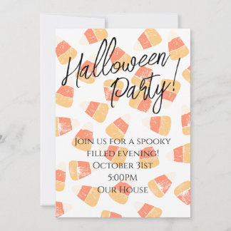 Halloween-Party-Einladung Einladung